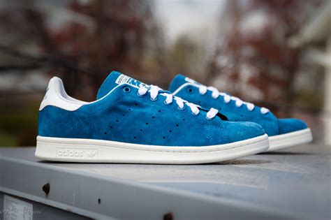 adidas stan smith blue suede|adidas stan smith suede sneakers.